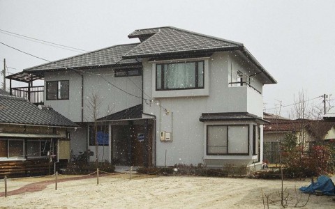 ≪岩国市≫大きな梁と大空間をリビングに持つ家