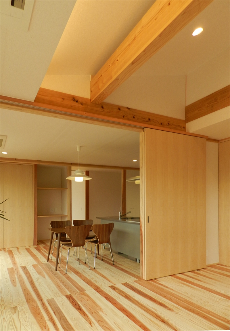 ≪岩国市≫岩国産の木材を使用した民家風の平屋