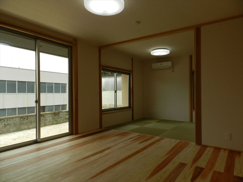 ≪岩国市≫岩国産の木材を使用した民家風の平屋