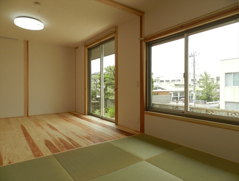≪岩国市≫岩国産の木材を使用した民家風の平屋