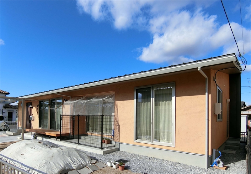≪岩国市≫登り梁の美しい平屋