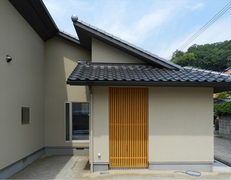 ≪岩国市≫岩国産の木材を使用した民家風の平屋