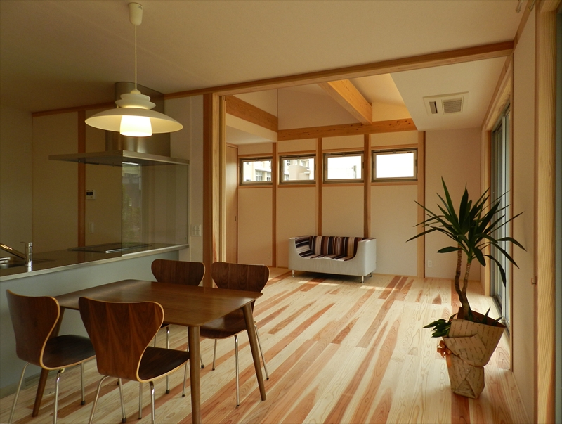 ≪岩国市≫岩国産の木材を使用した民家風の平屋