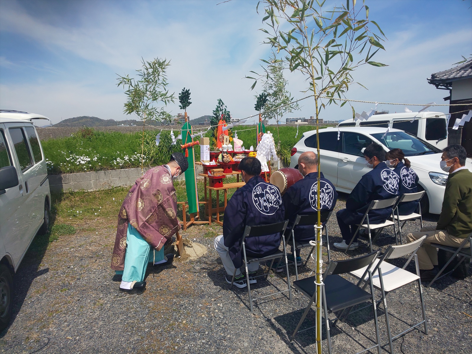 『地鎮祭』S様邸新築工事