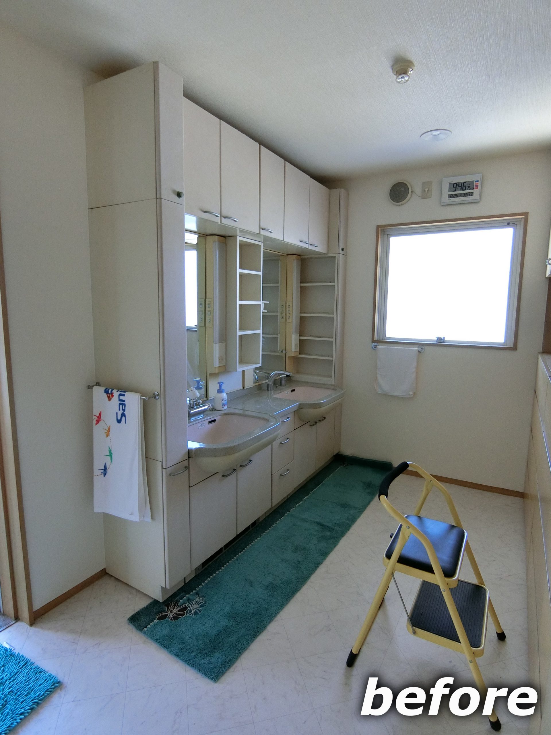 個性的なキッチンが華やかなRC造の住宅兼店舗のリフォーム