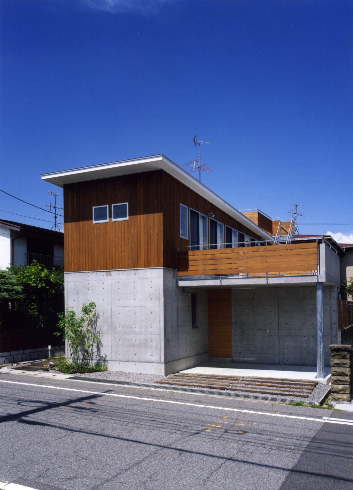 建築家コラボ作品　土居建築工房　Step House 『ステップ　ハウス』