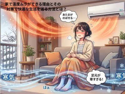 家で温度ムラができる理由とその対策で快適な生活を送る方法とは？