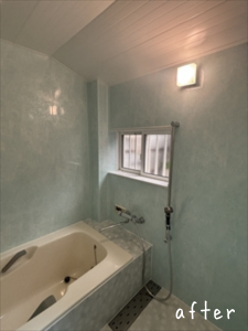 ≪岩国市≫ユニットバスを使わない在来浴室の改修工事