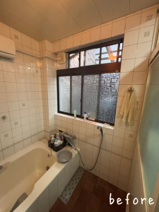 ≪岩国市≫ユニットバスを使わない在来浴室の改修工事